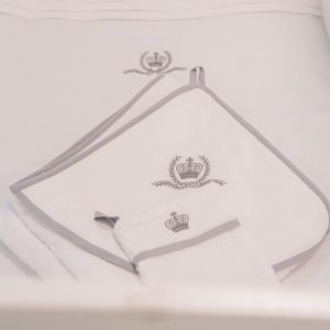 Sortie de bain – 100 % coton - brodé et personnalisable