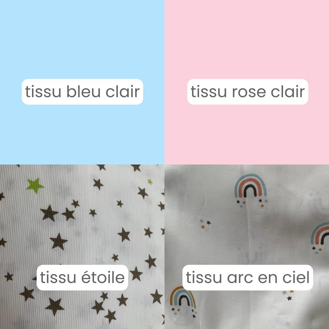 Sac à dos enfant en tissu jeans – Image 3