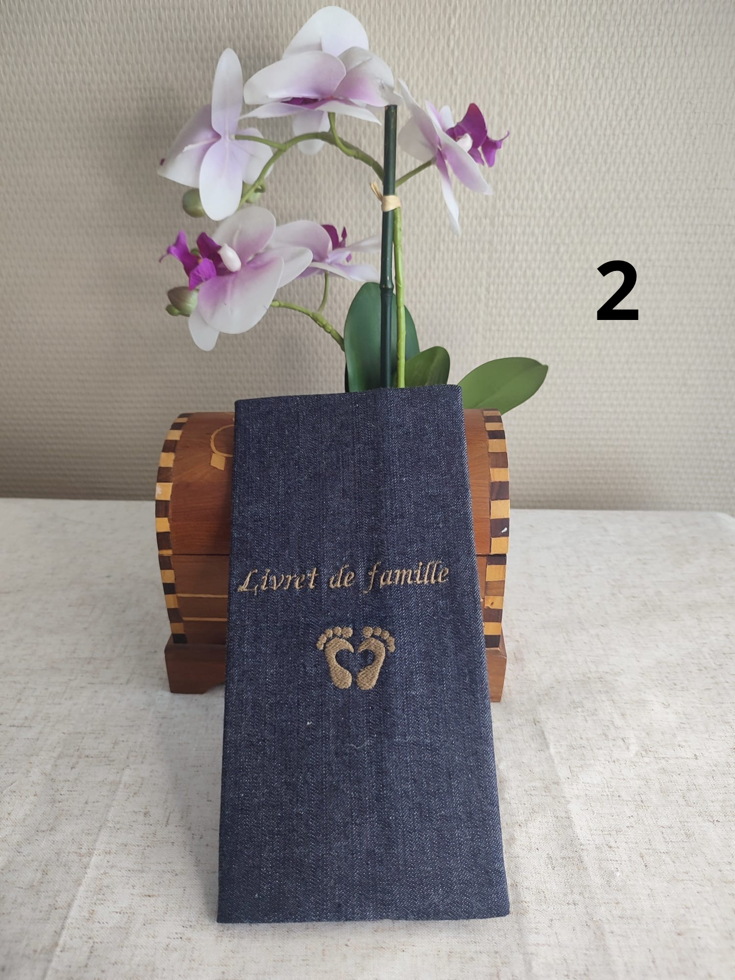 Protège Livret de Famille Petit Pied – Image 2