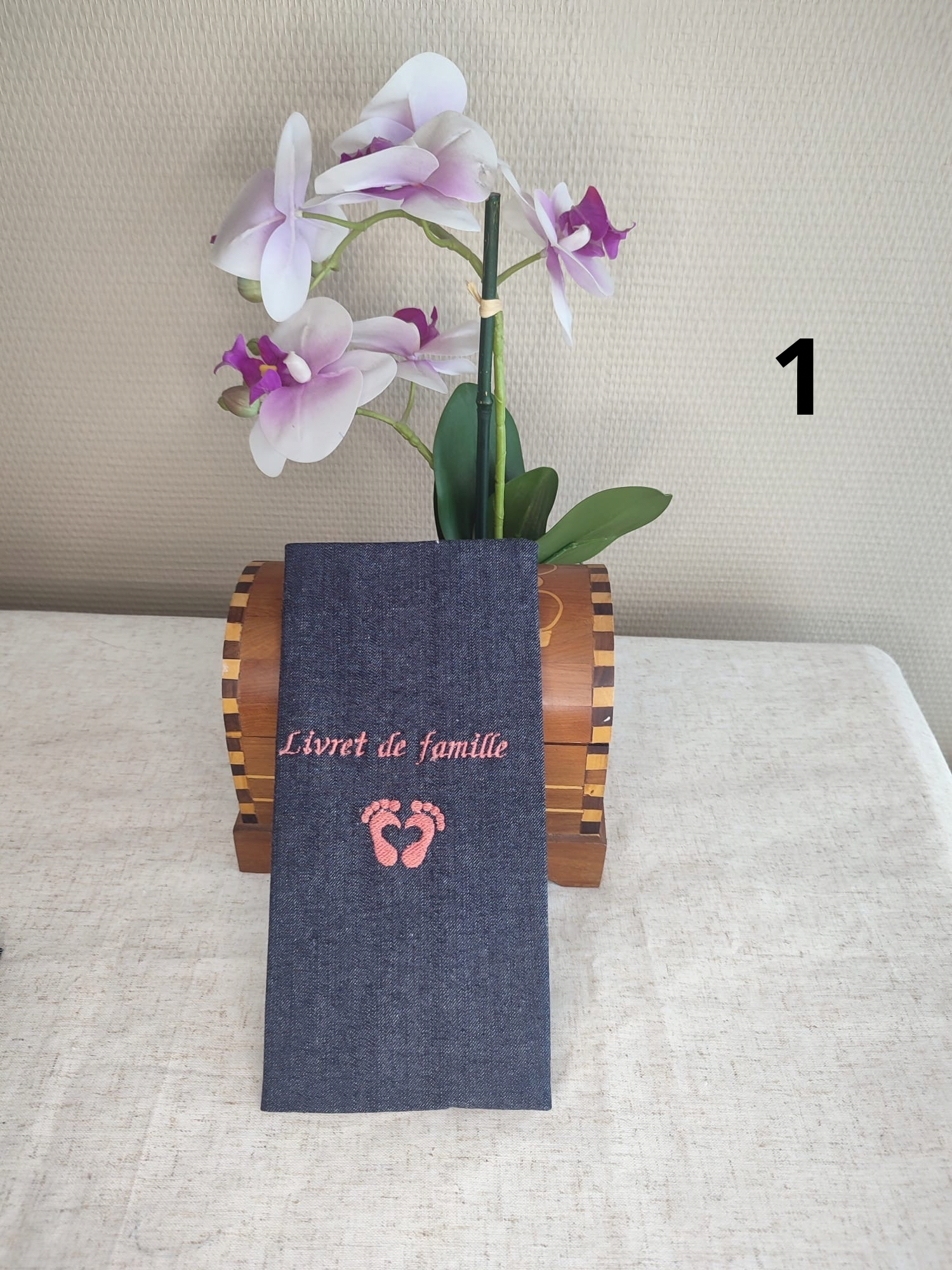Protège Livret de Famille Petit Pied